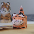 Cartoon Little Tiger Wooden Animal Ornament
